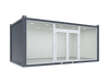 6×3.2m Glass Container, 1 Glass Wall