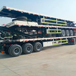Flatbed semi-trailer 40ft Container Carrier Truck trailer