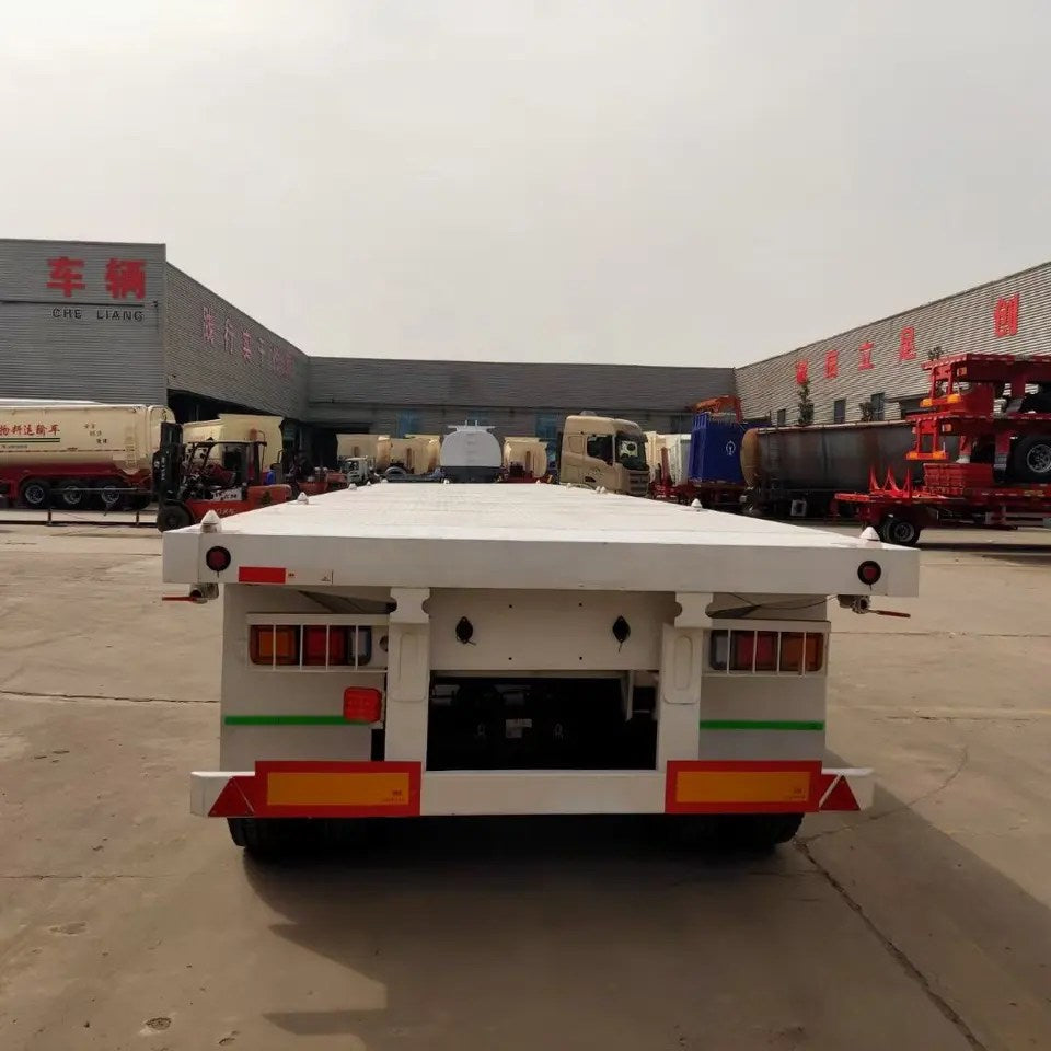 Flatbed semi-trailer 40ft Container Carrier Truck trailer