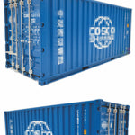 Shipping Container Diecast 1/20 Metal