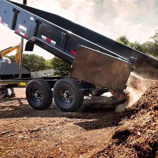 Heavy Duty Hydraulic Tipper Dump Trailer