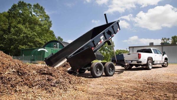 Heavy Duty Hydraulic Tipper Dump Trailer