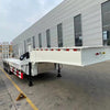 Heavy Duty Low Flatbed Loader Deck Lowboy Trailers