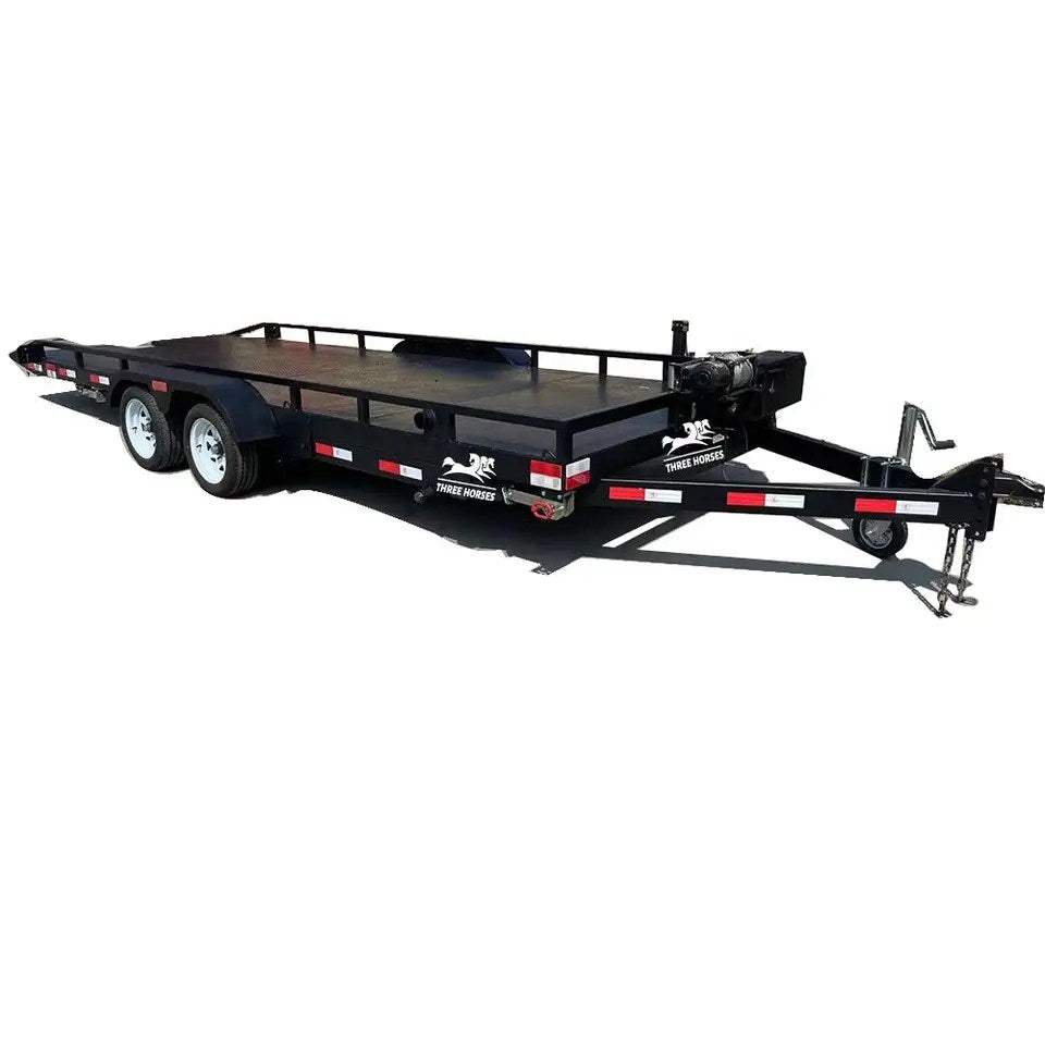 Low Tilt Trailer 3 Tonne Tandem Trailer with Brake Tilting