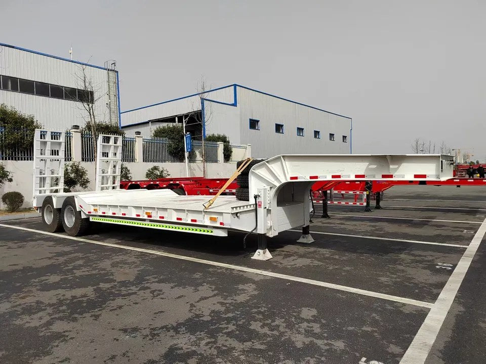 New Flatbed Semi Truck Trailers – Mini Semi Trailer for Sale