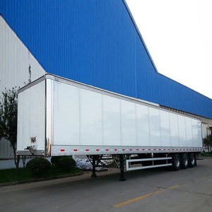 Three-Axle Cargo Box Semi Trailer